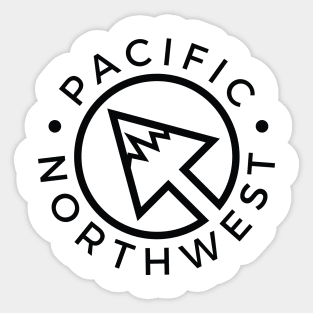 PNW Arrow Sticker